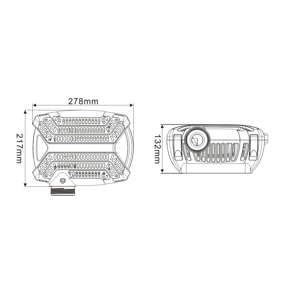 BluFlow 16.000 - Energiezuinige filterpomp voor vijver - 16.000 l/u - 140 watt