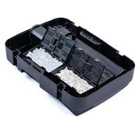 Filtermateriaal in filter vijver