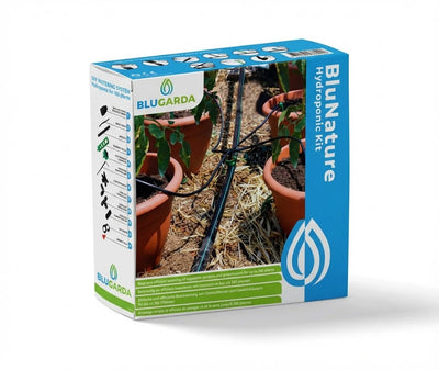 BluNature Hydroponic Kit - Ultieme irrigatiesysteem bewatering moestuin of kas tot 160 planten