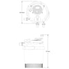 BluPressure 6,000 - Pressure filter with 11W UV-c - Incl. backwash